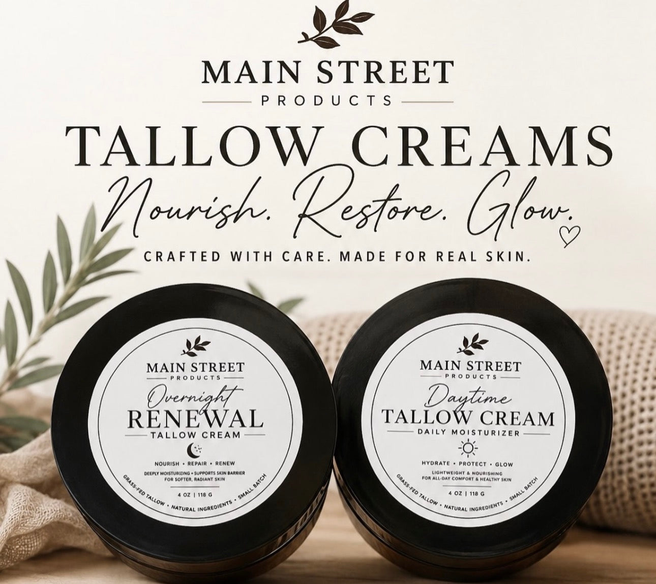 Overnight Renewal Tallow Cream