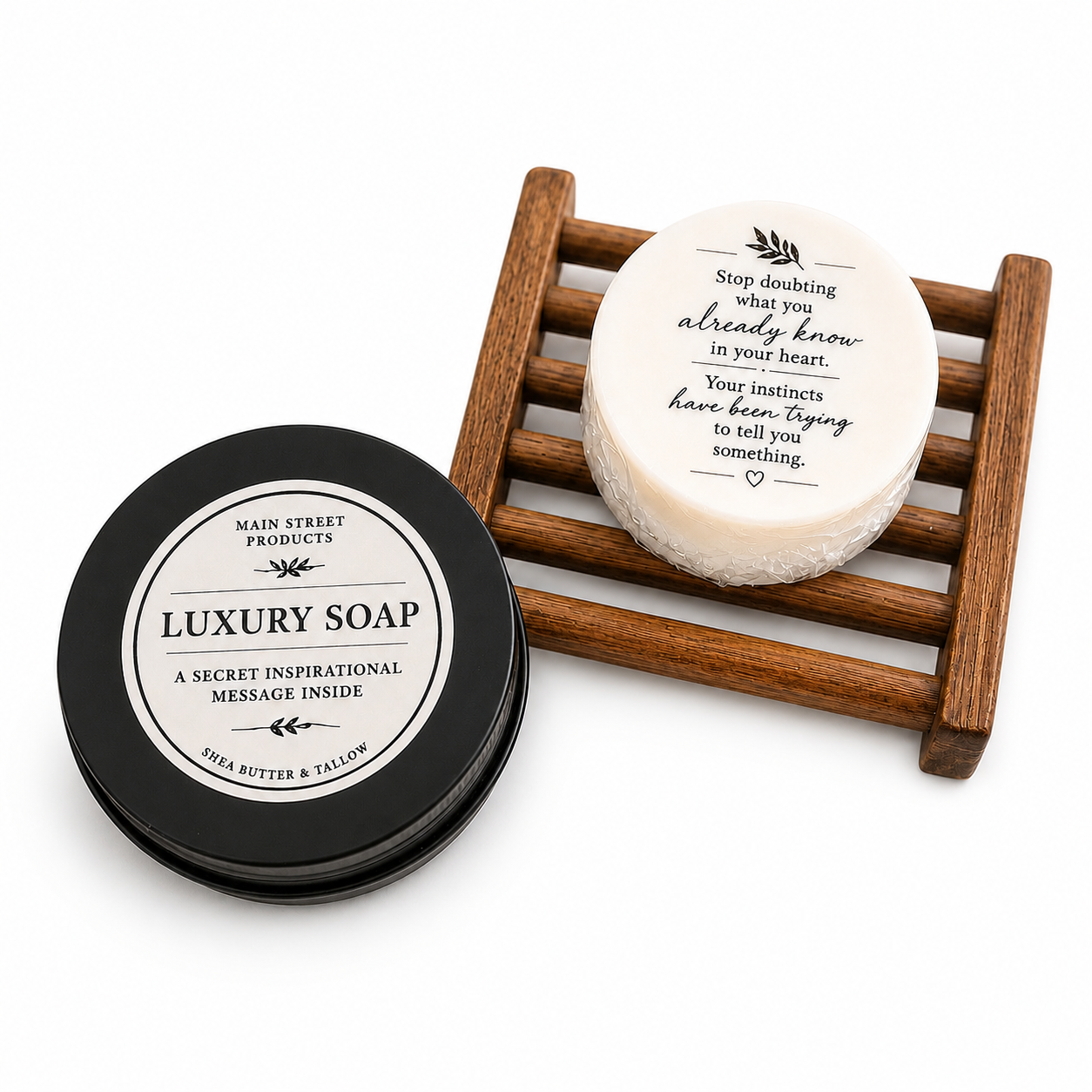 Inspirational Message Soap Gift Set
