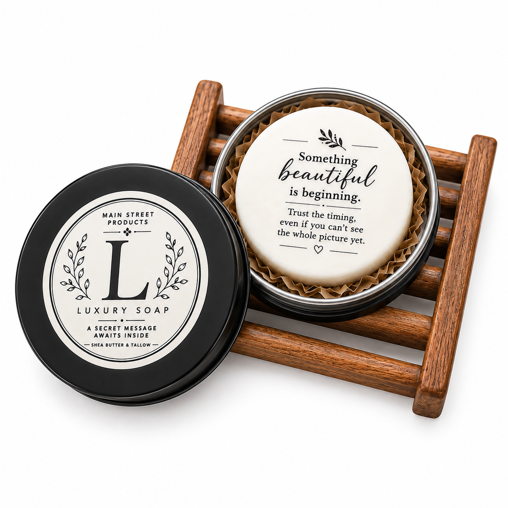 Monogrammed -Inspirational Message Soap Gift Set